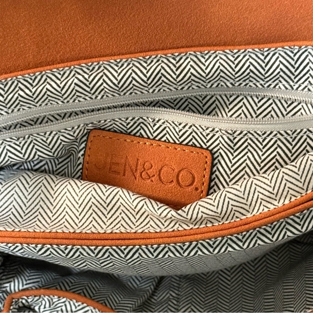 Crossbody Bag with Tan Tassel Details - Picture 11 of 13